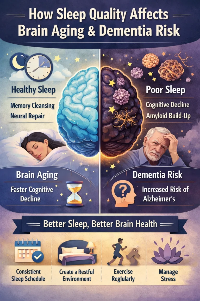 How Sleep Quality Affects Brain Aging and Dementia Risk